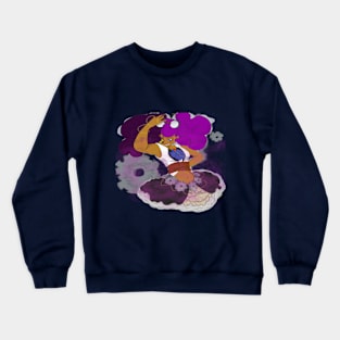 Steampunk Girl Crewneck Sweatshirt